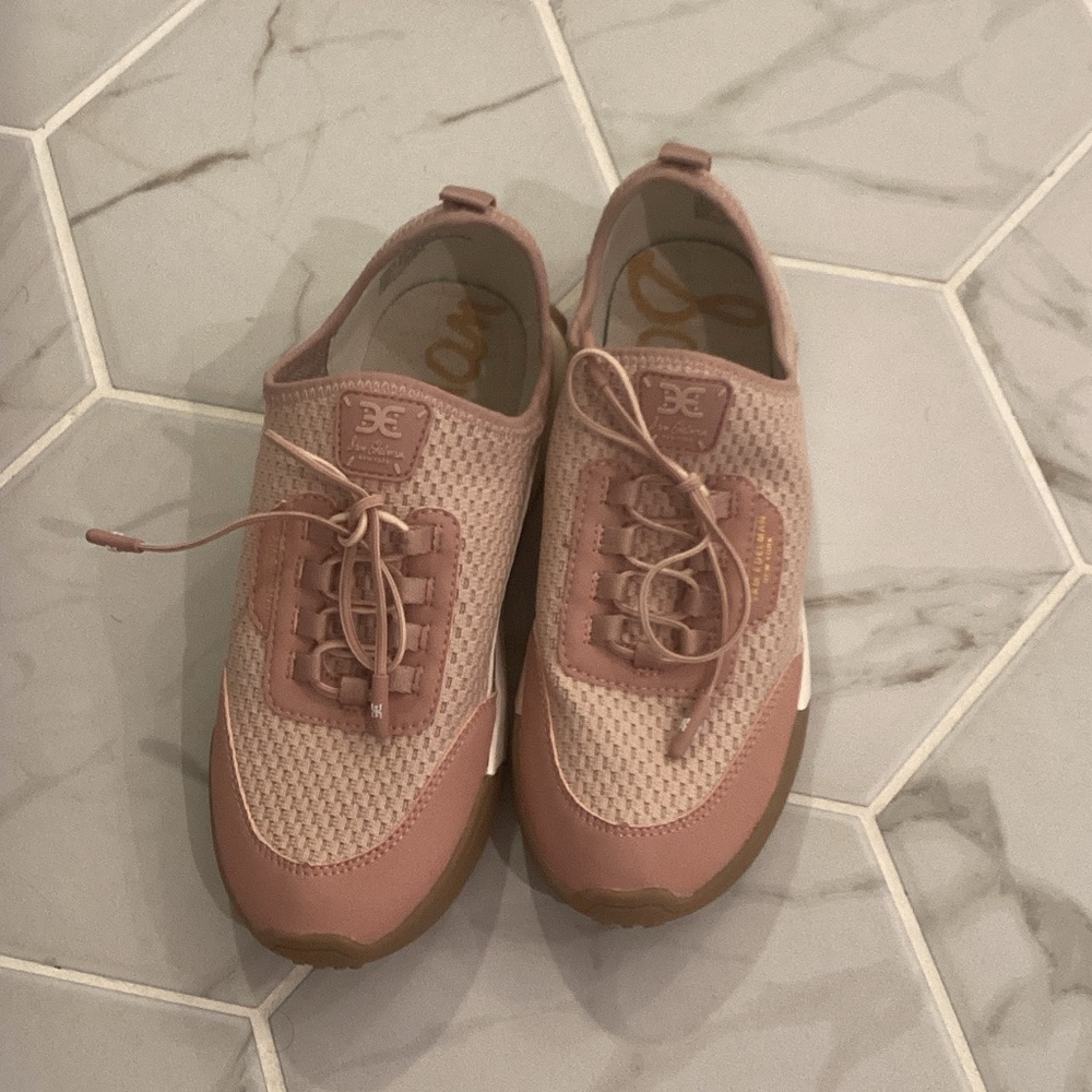 Sam Edelman Kids Lenny Lucid Rose Shoes Size 4 NEW